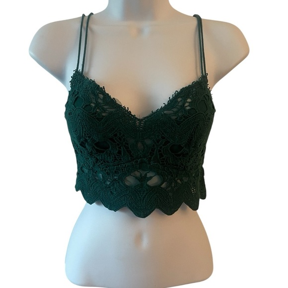 FREE PEOPLE Intimately FREE PEOPLE lektra Lace size XS Bralette - Picture 2 of 6
